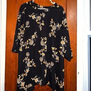 Floral Blouse Tunic